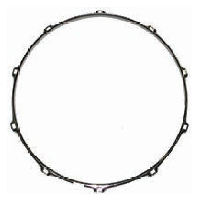 DXP TDH150S 14in 10 Lug Snare Drum Side Hoop in Chrome