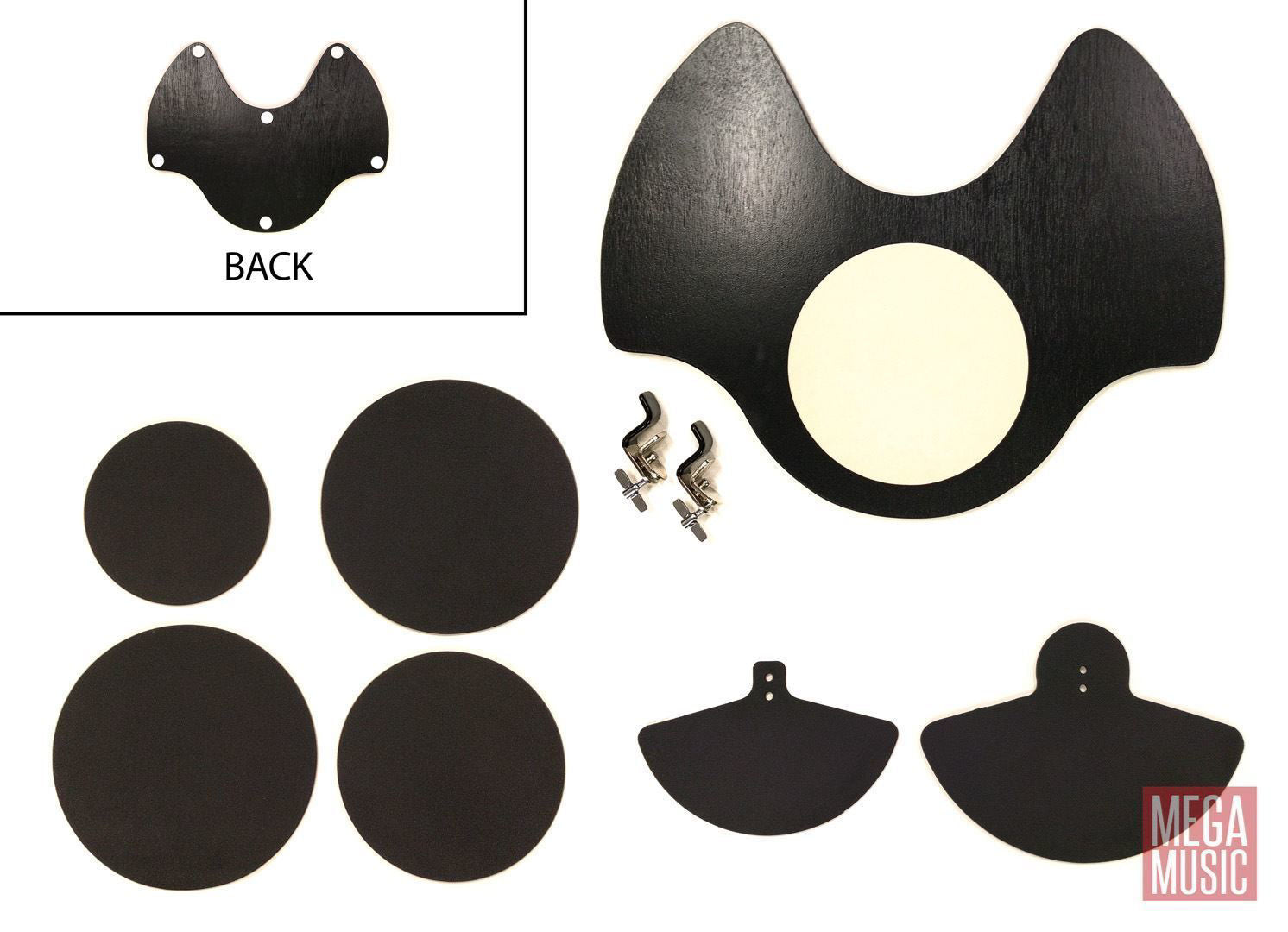 DXP Fusion Drum Mutes Set