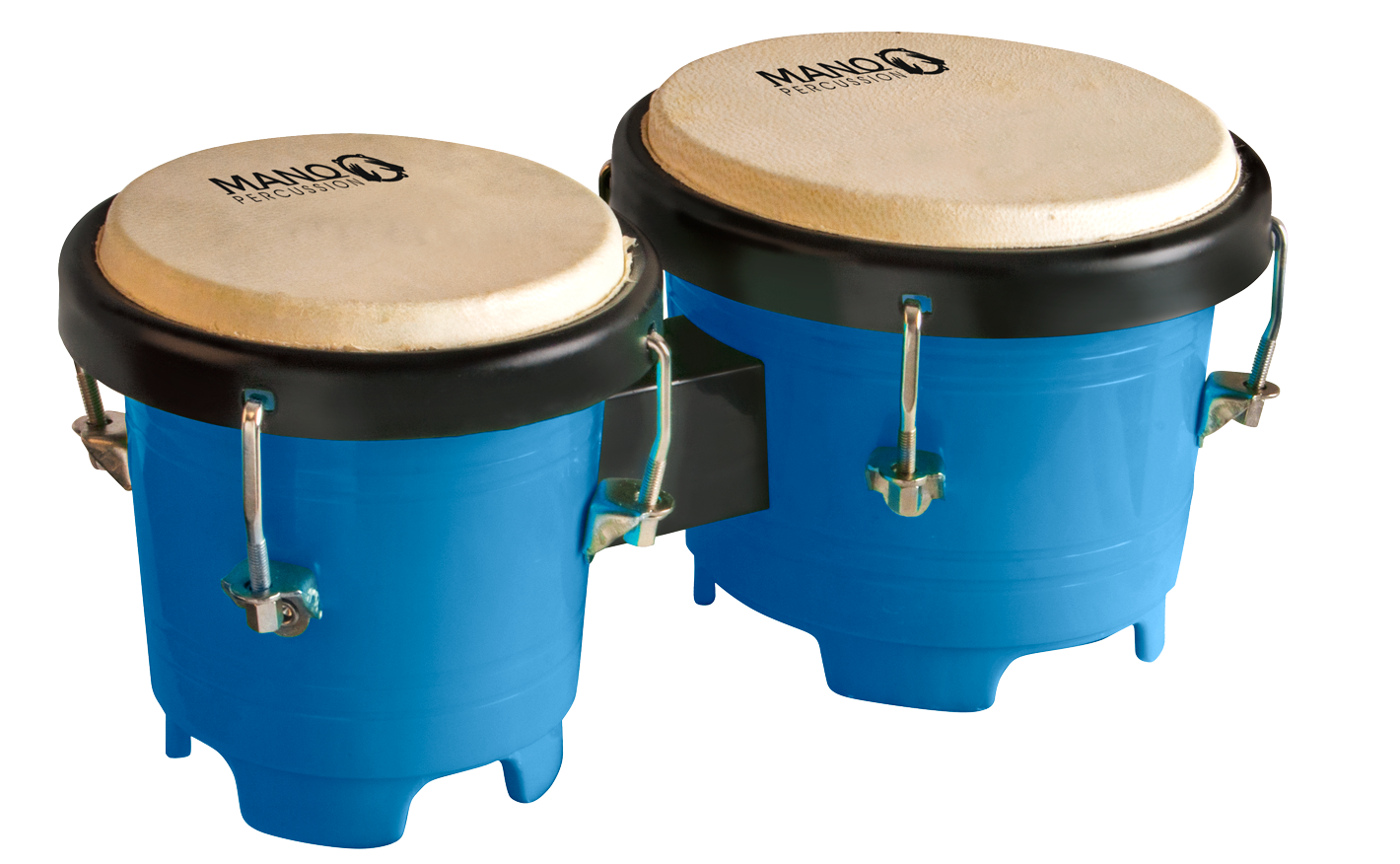 Mano Percussion TDK16BL Tunable Mini Bongos - Blue