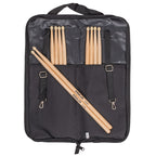 DXP TDK55AN Drumstick Bag with 5x Pairs of Drumsticks - 5A Nylon Tipped