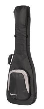 Xtreme Xtreme Pro Premium Deluxe bass guitar gig bag with padded exterior and sturdy handles for secure transport.