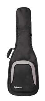 Xtreme Xtreme Pro Premium Deluxe electric guitar gig bag with padded straps and sturdy zippers, designed for secure transport.