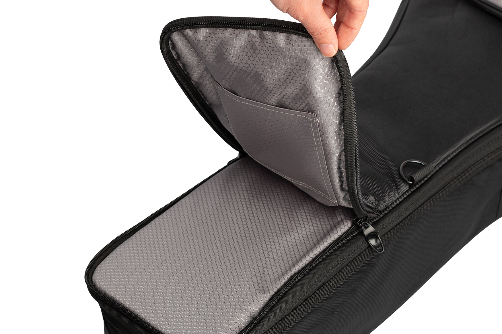 Xtreme Xtreme Pro Premium Deluxe Western/Dreadnought Guitar Gig Bag with top pocket for accessories and sturdy handles.