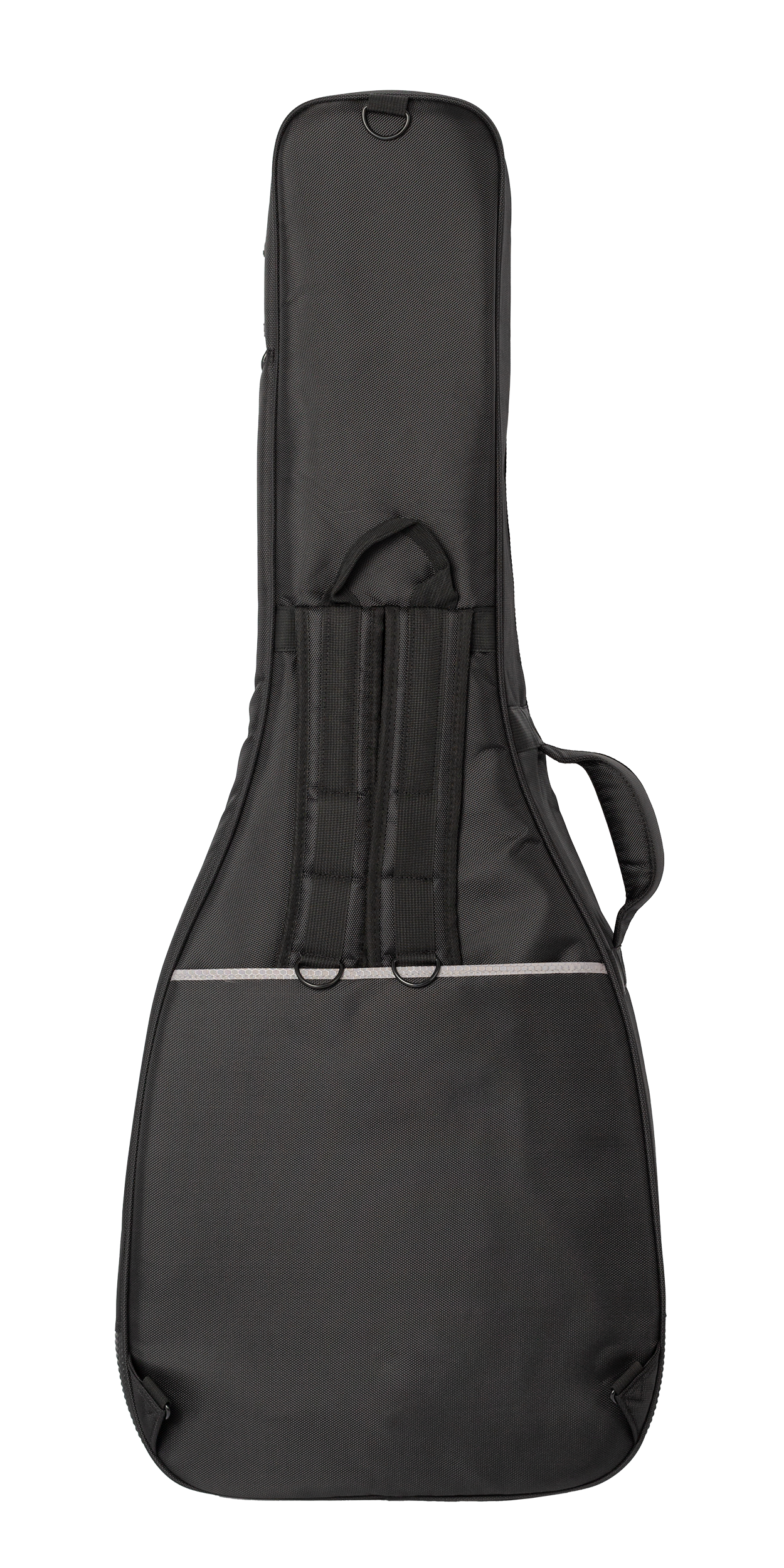 Xtreme Xtreme Pro Deluxe Western/Dreadnought guitar gig bag showing padded back and sturdy straps for easy carrying