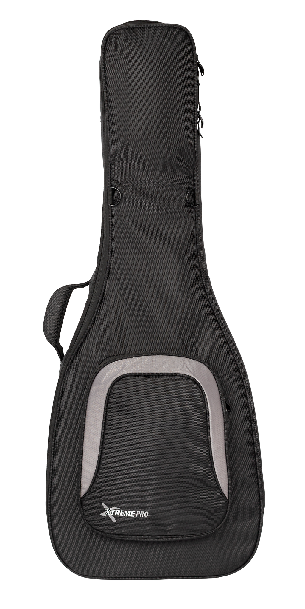 Xtreme Xtreme Pro Deluxe Western/Dreadnought guitar gig bag with padded handles and sturdy zippers, designed for guitar protection and transport.