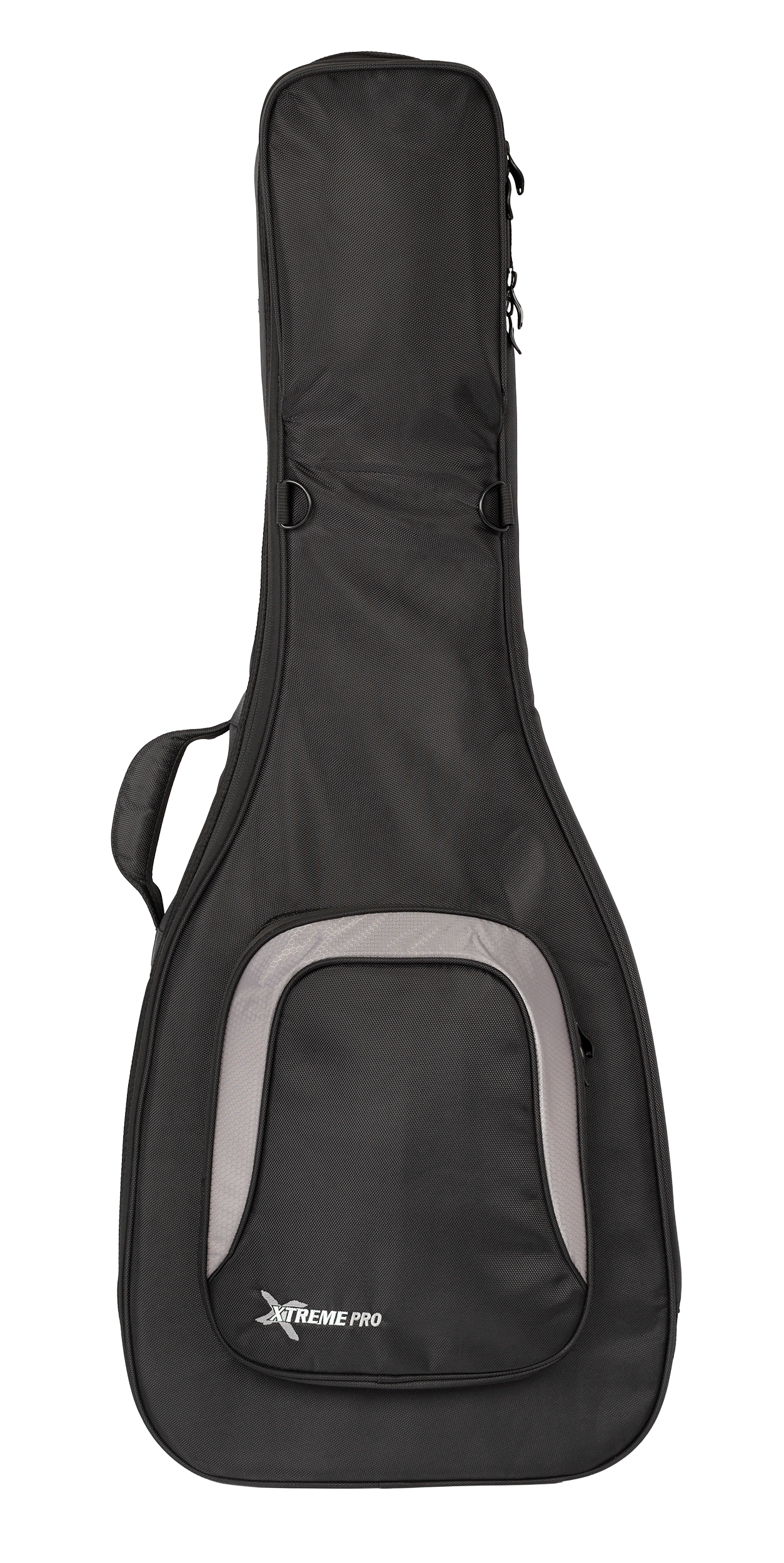 Xtreme Xtreme Pro Deluxe Western/Dreadnought guitar gig bag with padded handles and sturdy zippers, designed for guitar protection and transport.