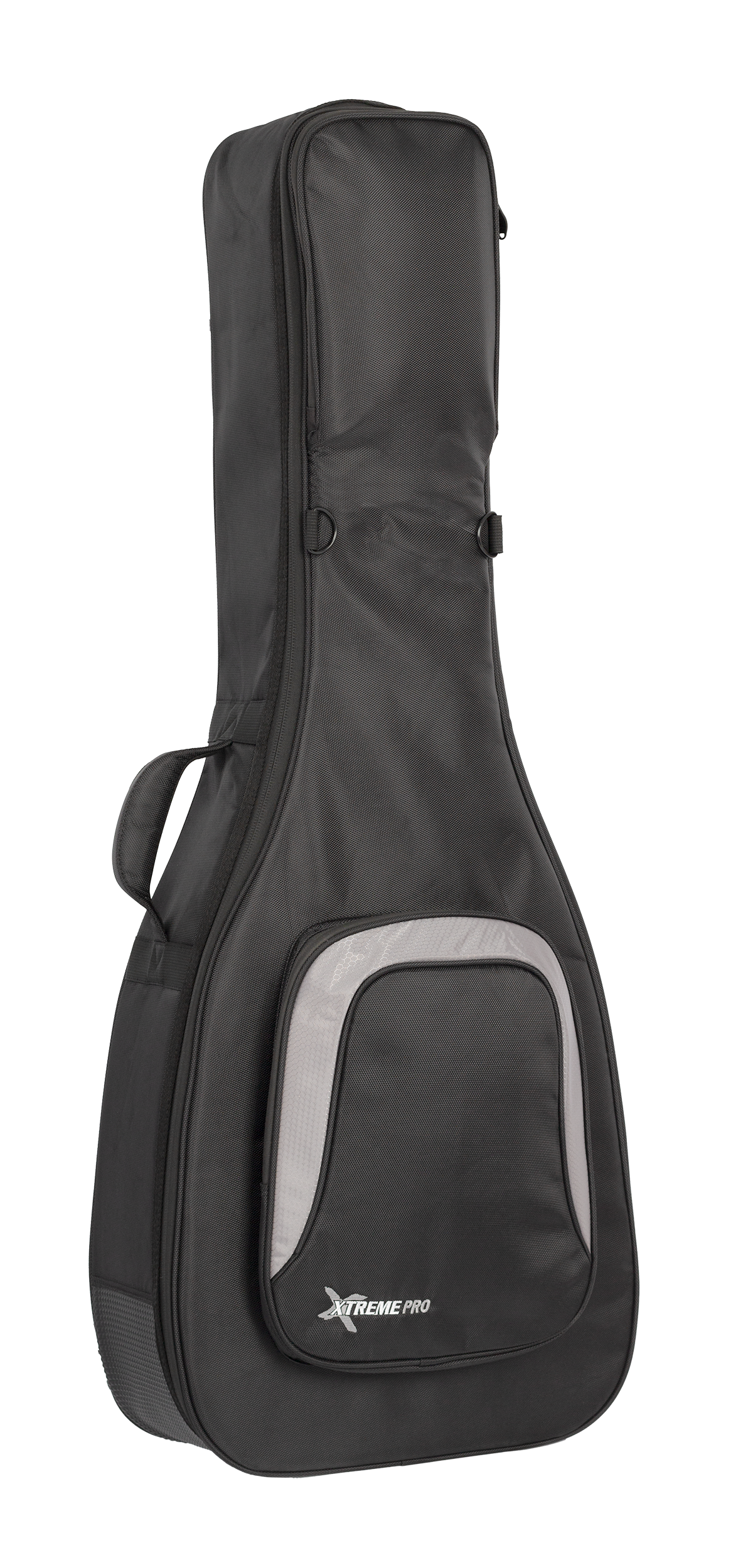 Xtreme Xtreme Pro Deluxe Western/Dreadnought guitar gig bag with padded exterior and sturdy handles, designed for secure instrument transport.