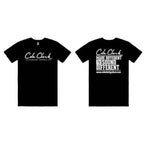 Black Cole Clark Made Different T-shirt in 5XL size, featuring a casual fit and graphic design, ideal for gifts and novelty wear.