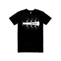 Cole Clark Headstock T-Shirt Black 3XL