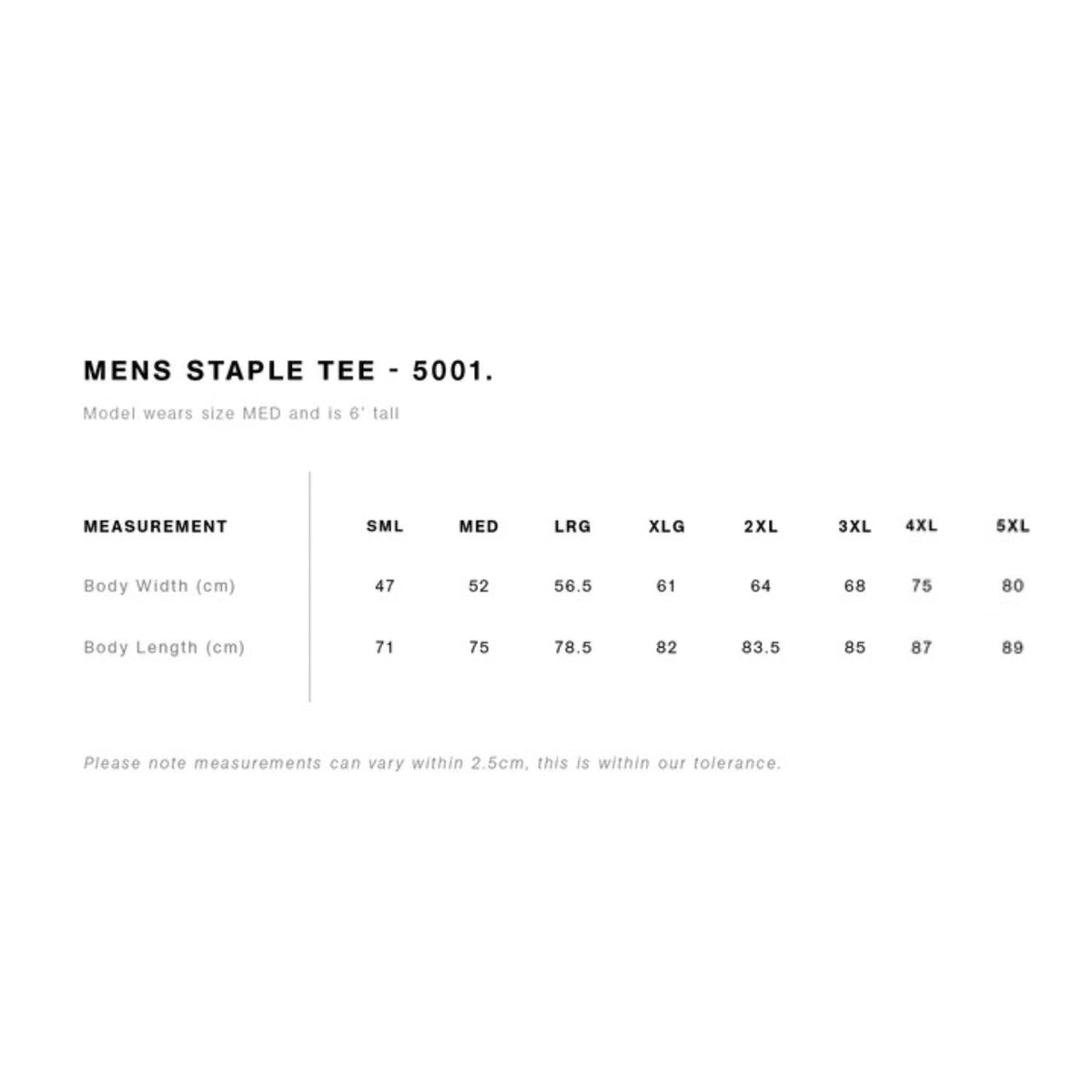 Black Cole Clark Made Different T-shirt in 5XL, featuring a minimalist design and bold branding on the front.