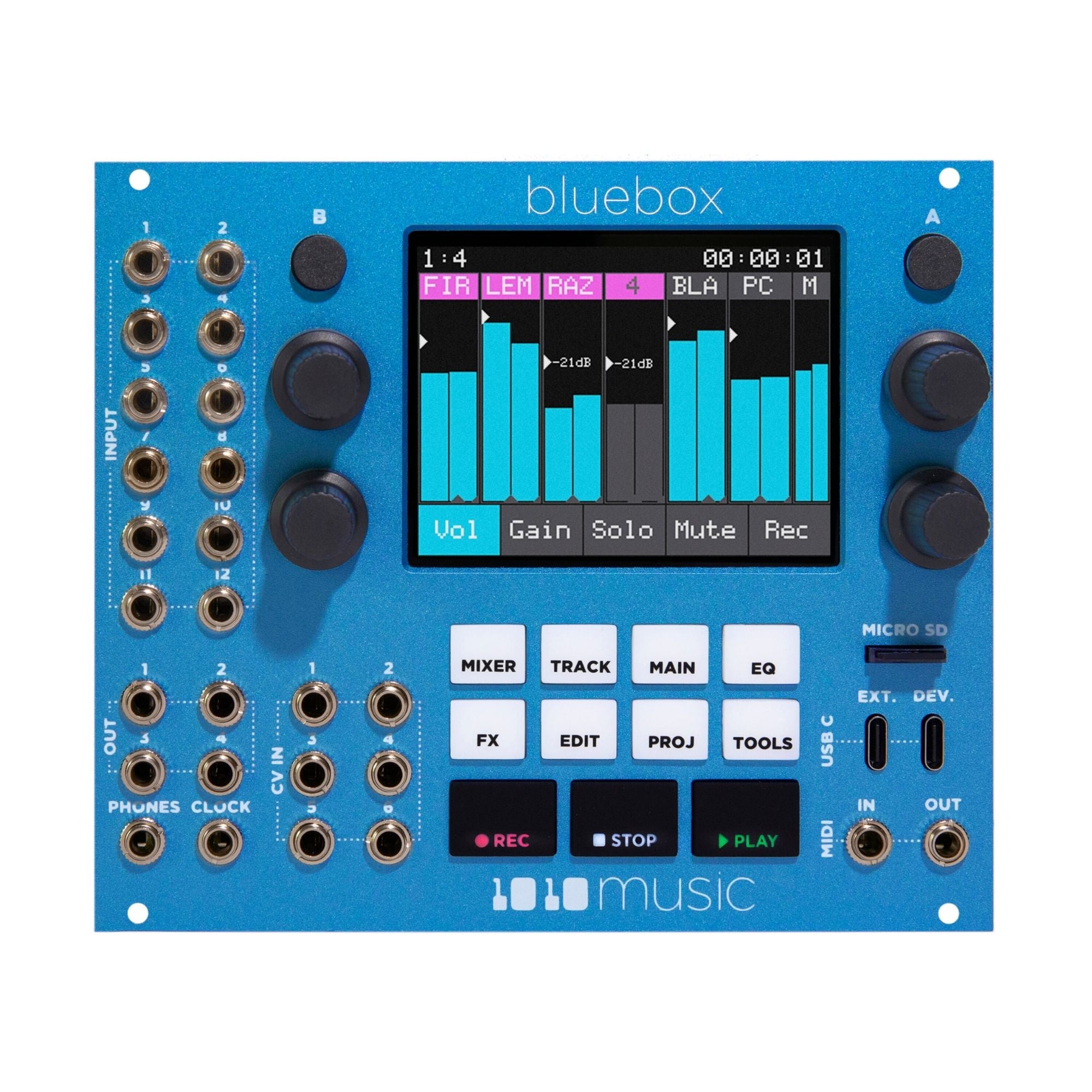 1010 Music Bluebox Eurorack Digital Mixer Recorder