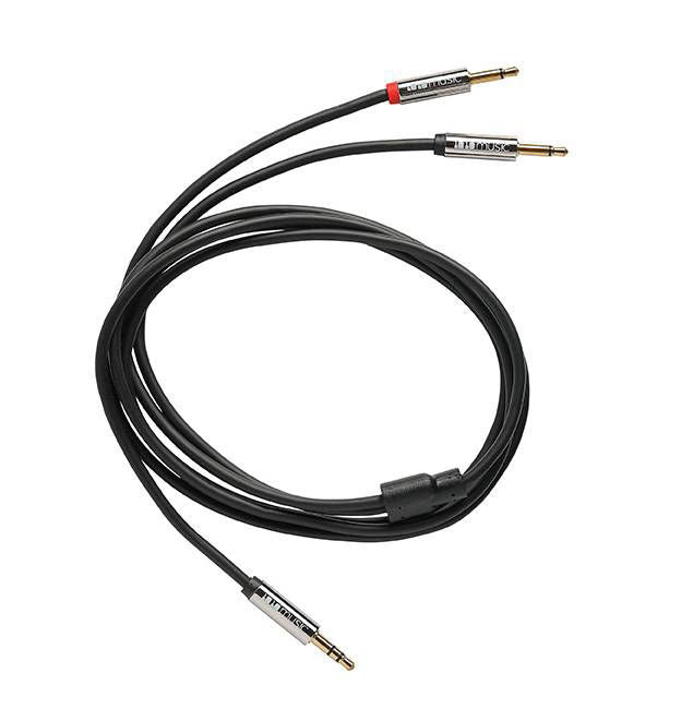 1010music 3.5M To 2 X 3.5M Stereo Breakout Cable 1.4 Metre