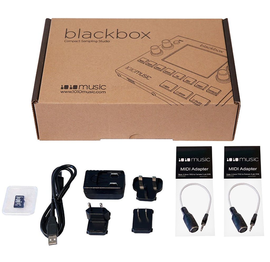 1010music Blackbox Desktop Sampler With Touchscreen