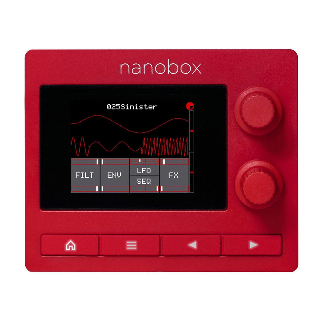 1010music Nanobox Fireball Wavetable 8 Voice Desktop Synth