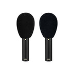 Pair of RODE TF5 premium condenser cardioid studio microphones with SB20 stereo bar for professional audio recording.