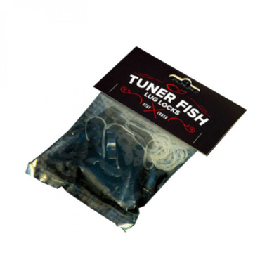 Tuner Fish Lug Locks Black 24 Pack