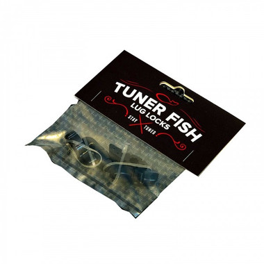 Tuner Fish Lug Locks Black 4 Pack