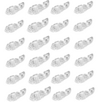 Tuner Fish Lug Locks Clear 24 Pack