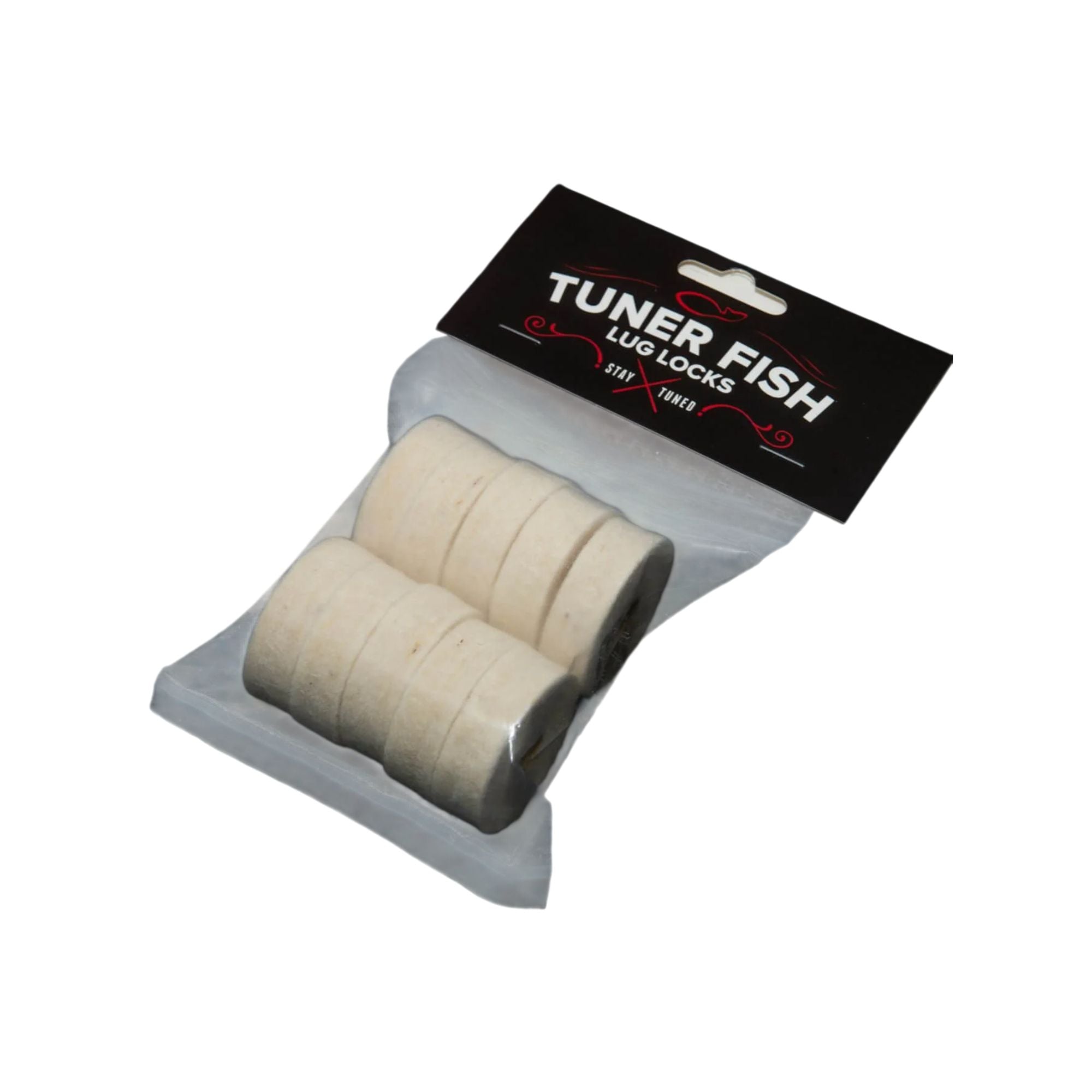 Tuner Fish Felts 10 Pack - White