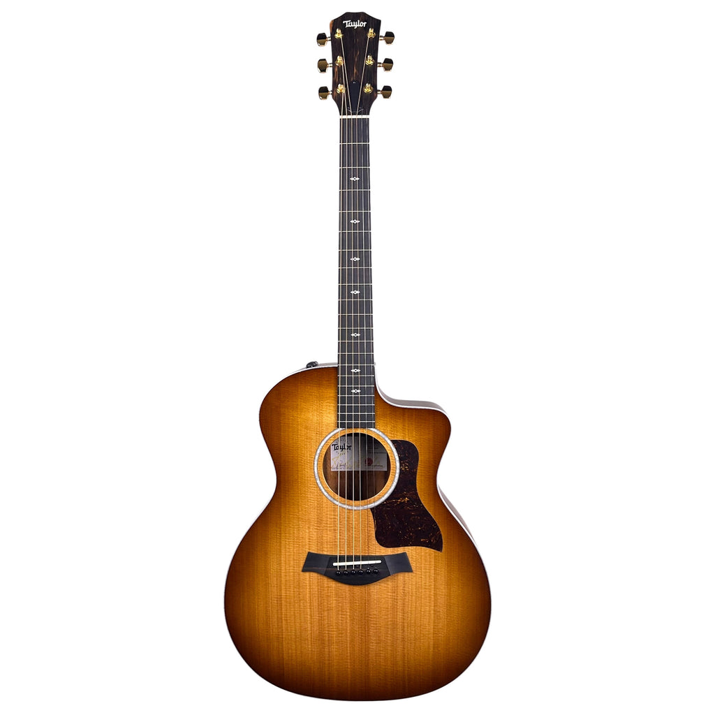Taylor 214ce Special Edition Acoustic Guitar Spruce/TigerWood - Shaded Edgeburst