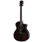 Taylor 214ce Special Edition Sapele/Engelman Acoustic Guitar - Trans Grey
