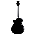 Taylor 214ce-BLK Plus Acoustic Guitar in Black