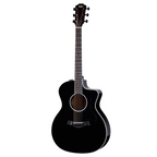 Taylor 214ce-BLK Plus Acoustic Guitar in Black