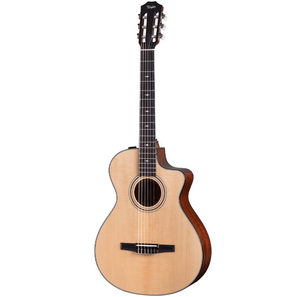 Taylor 312ce-N Classical Guitar with Pickup - Spruce/Sapele