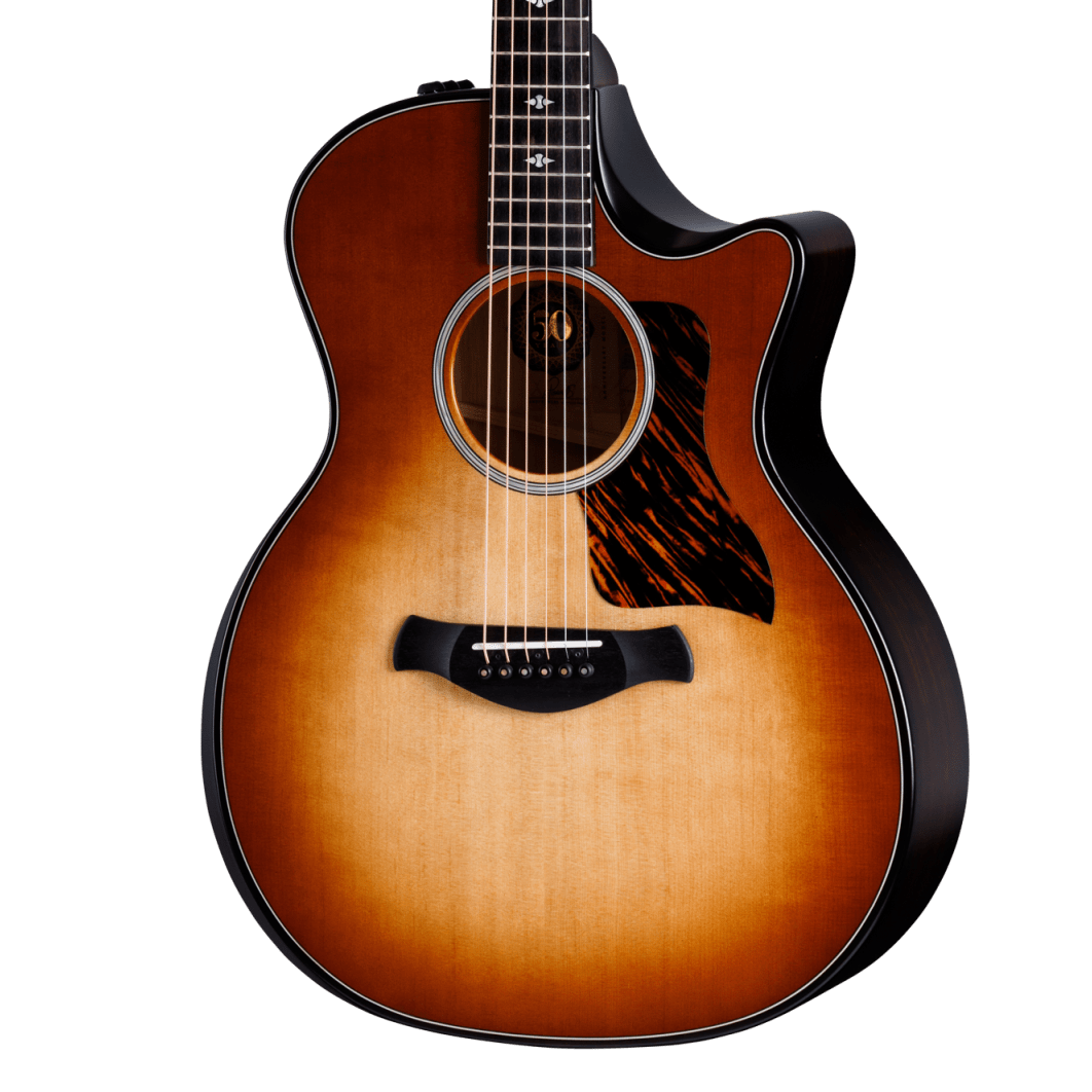 Taylor 314ce Builders Edition Cutaway Acoustic Guitar with Pickup 50th Anniversary Kona Burst