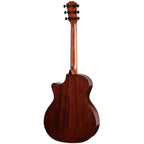 Taylor 324ce Next-Gen acoustic guitar with tropical mahogany top and shaded edgeburst finish, showcasing its elegant body and tonewood.