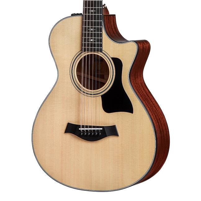 Taylor 352ce 12 String GC Cutaway Acoustic Guitar with Pickup - Spruce/Sapele