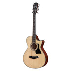 Taylor 352ce 12 String GC Cutaway Acoustic Guitar with Pickup - Spruce/Sapele