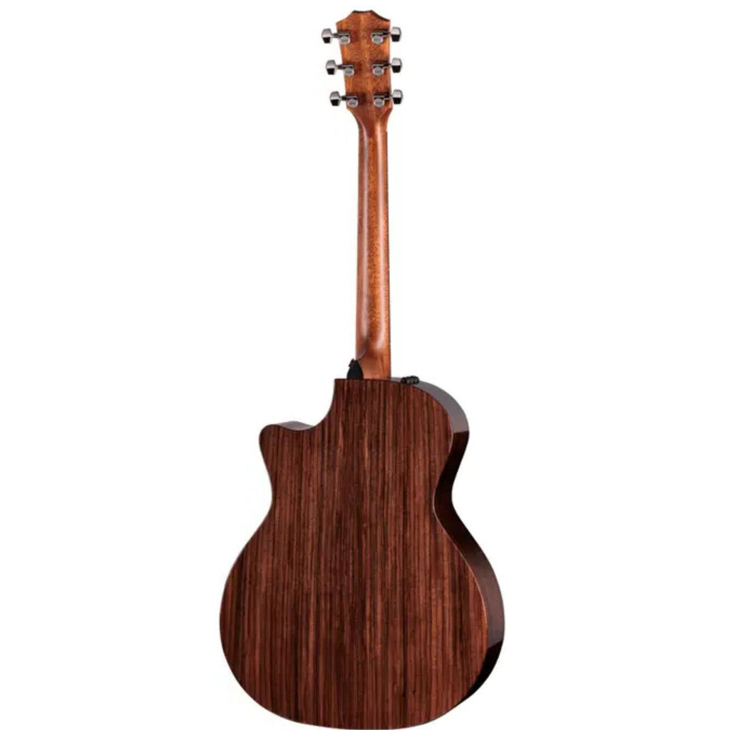 Taylor 414ce cutaway acoustic guitar with spruce top and rosewood back and sides in natural finish, shown from the front.