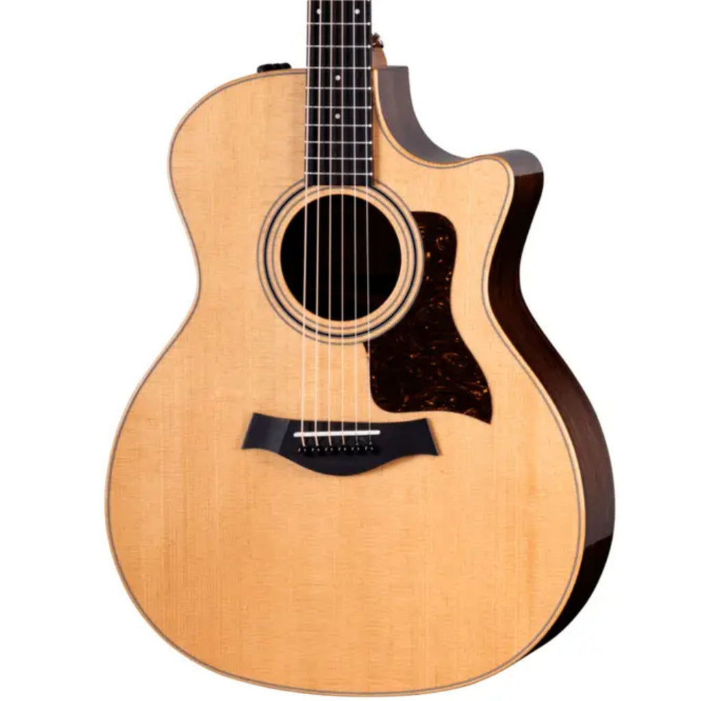 Taylor 414ce cutaway acoustic guitar with spruce top and rosewood back and sides in a natural finish, shown from the front.