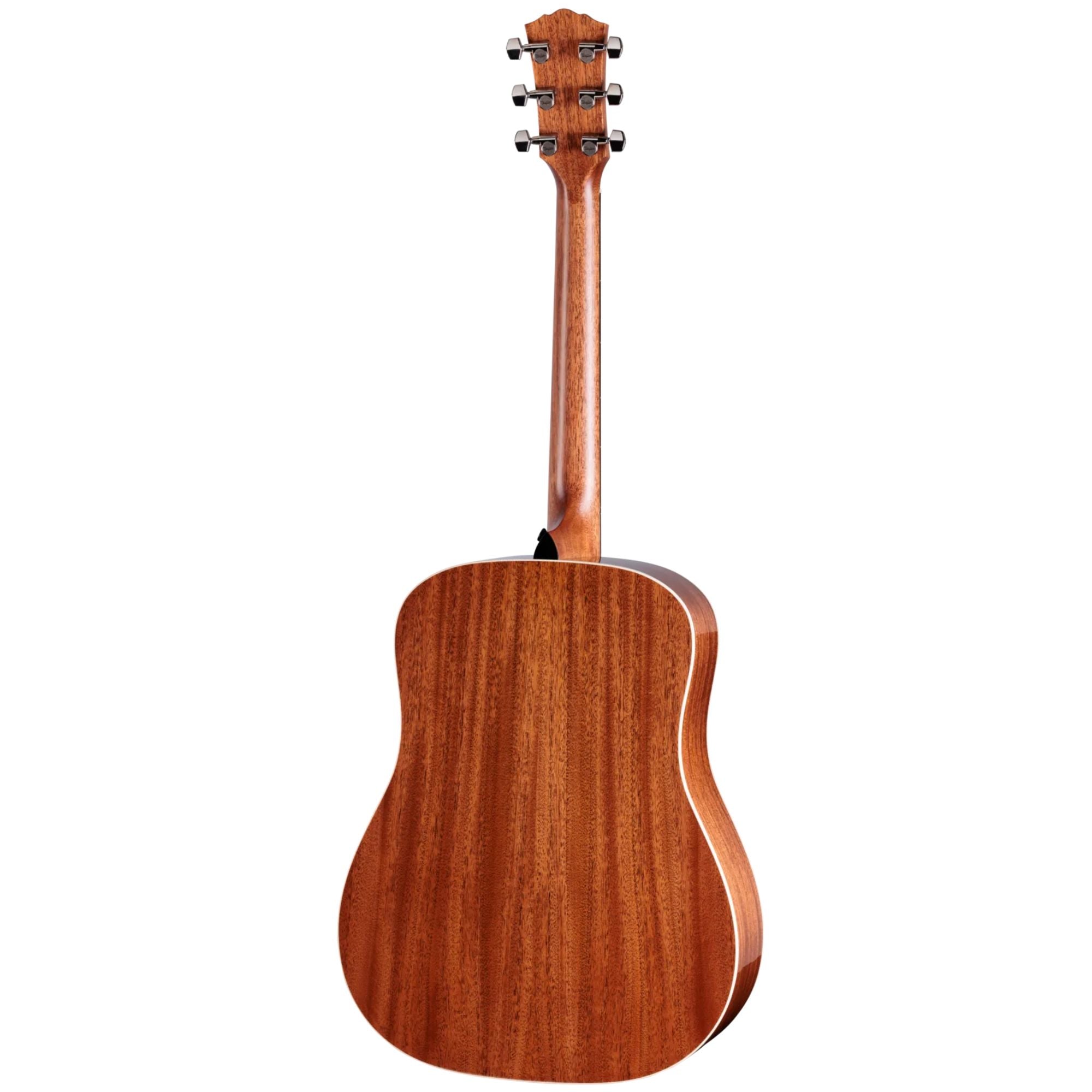 Taylor Gold Label 510e acoustic guitar in natural finish, showcasing its body, neck, and strings.