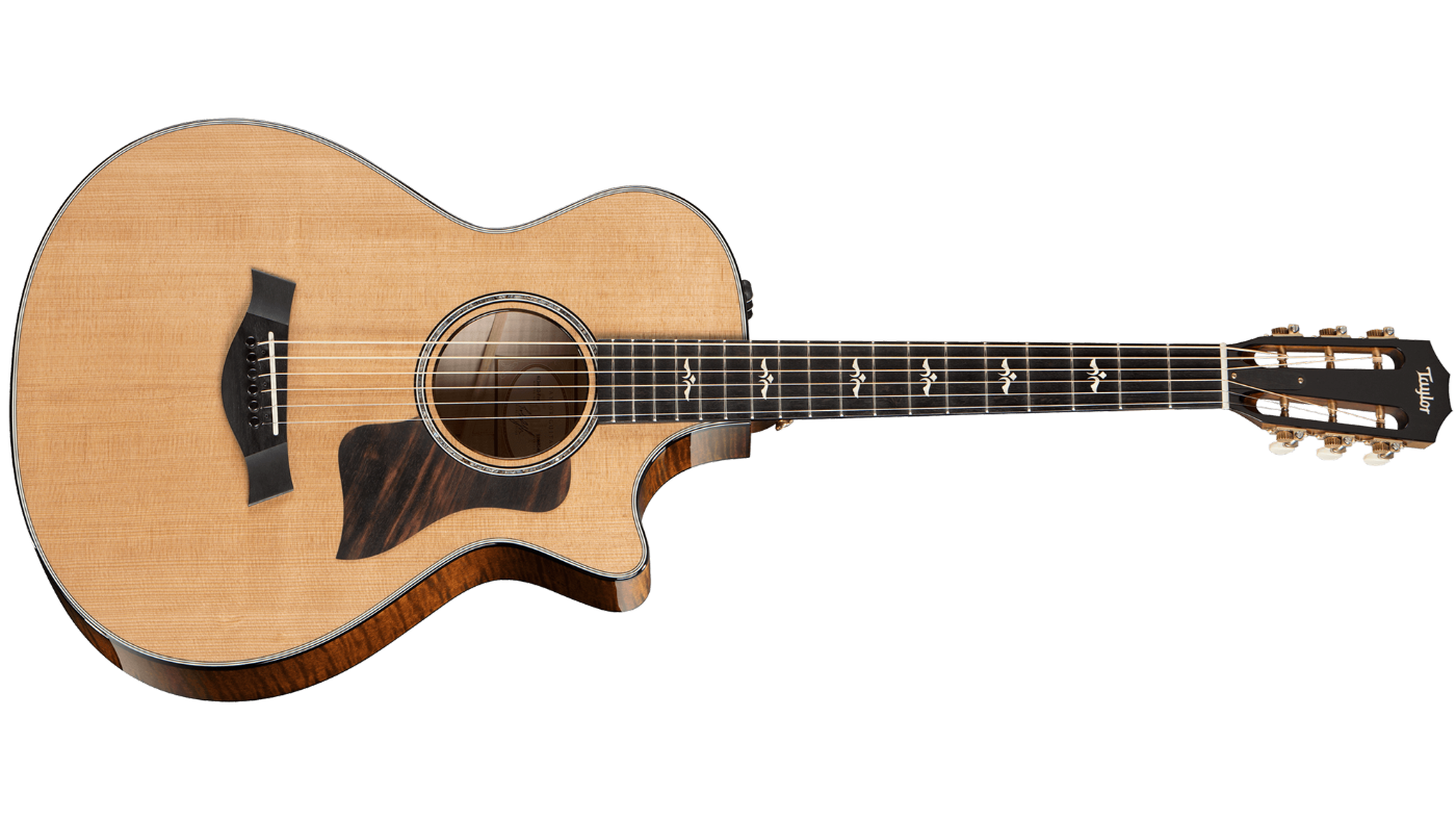 Taylor 612ce 12-Fret Cutaway Acoustic Guitar with Pickup - Spruce/Maple
