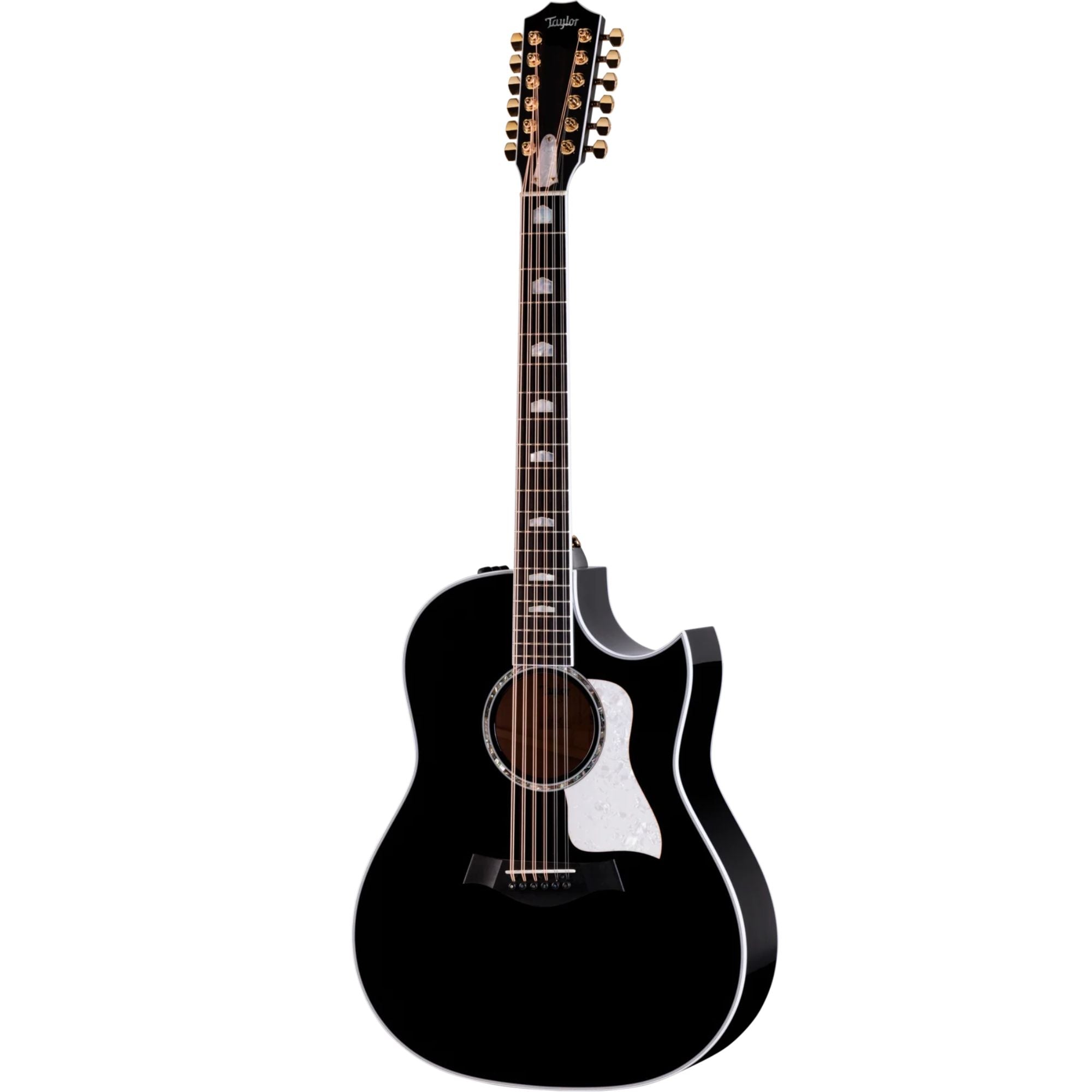 Taylor 657ce Doce Doble 12-String Acoustic Guitar - Black