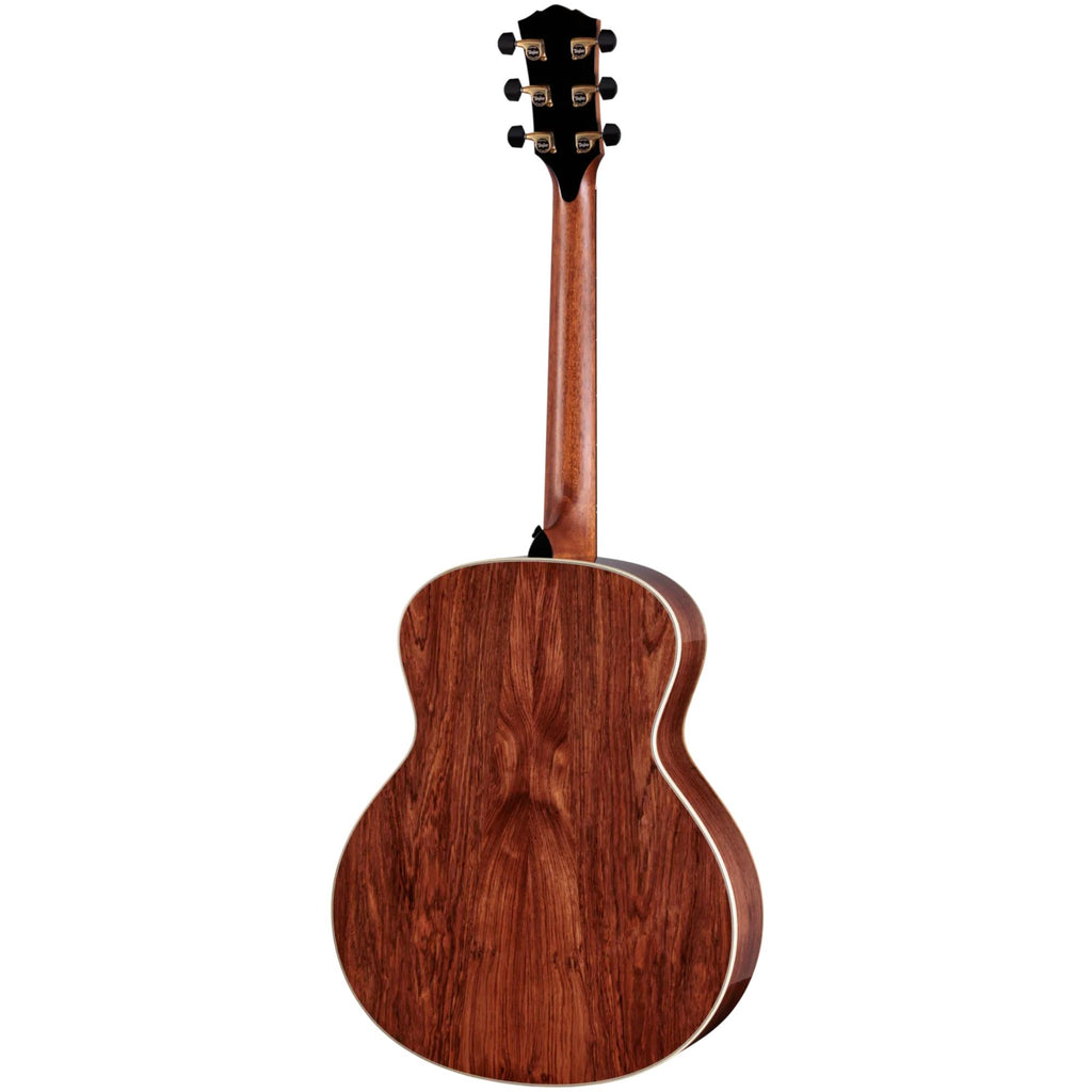 Taylor Gold Label 914e acoustic guitar with sunburst finish, Honduran rosewood body, and cutaway design.