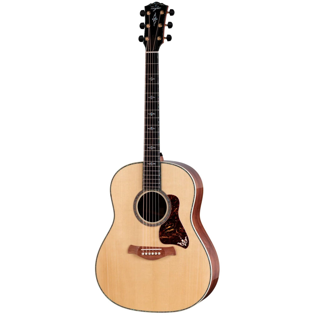 Taylor Gold Label 917e acoustic guitar with Honduran rosewood top and natural finish, showcasing its elegant design and craftsmanship.