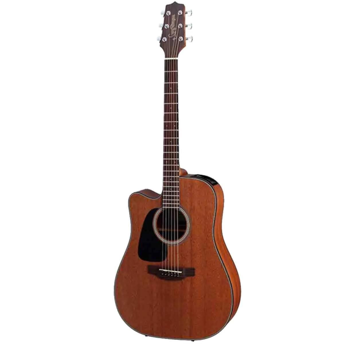 Takamine G11 Series Left-Handed Cutaway Dreadnought Acoustic Guitar with Pickup in Mahogany