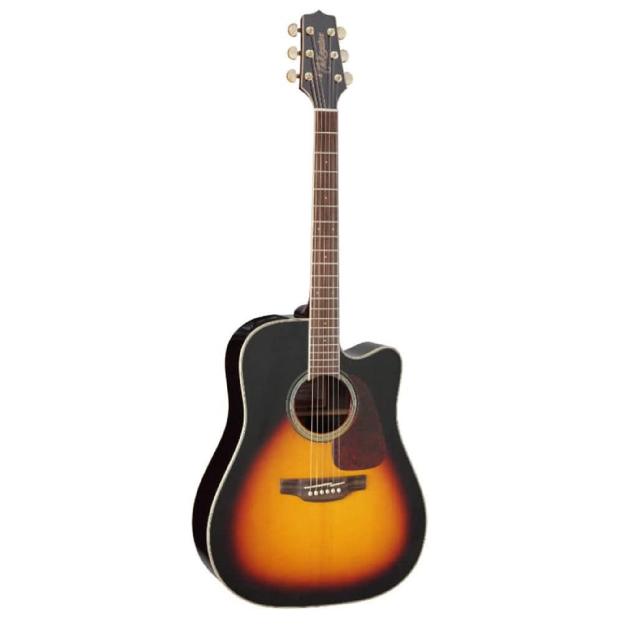 Takamine TGD71CEBSB GD71CE Dreadnought Guitar Brown Sunburst