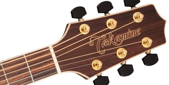 Takamine G90 Series Dreadnought AC/EL Guitar with Cutaway - Natural with 3 Pce Back Gloss Finish