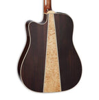 Takamine G90 Series Dreadnought AC/EL Guitar with Cutaway - Natural with 3 Pce Back Gloss Finish