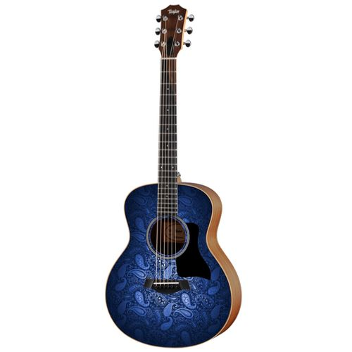 Taylor GS Mini-e Special Edition Acoustic Guitar - Moonrise Blue Paisley