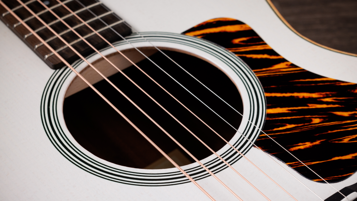 Taylor Special Edition GS Mini-e Acoustic Guitar - Trans White