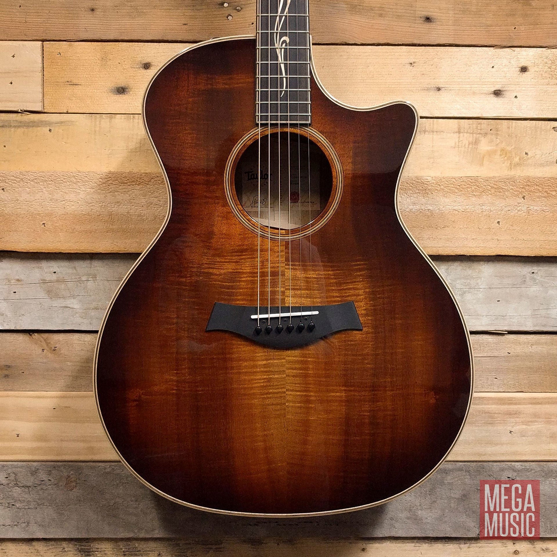 Taylor K24ce Cutaway Acoustic Guitar with Pickup - Koa