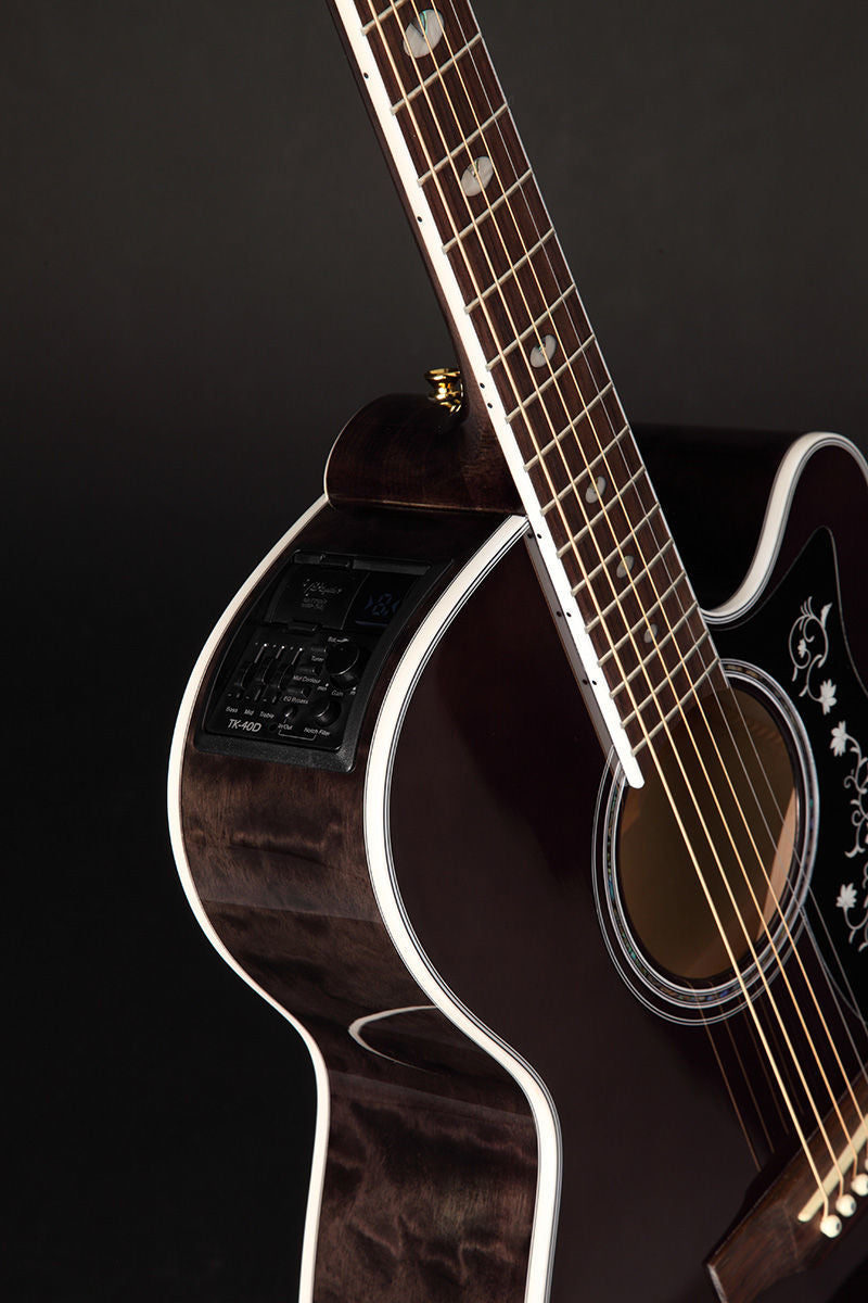 Takamine G70 Series NEX AC EL Guitar Cutaway Transparent Black