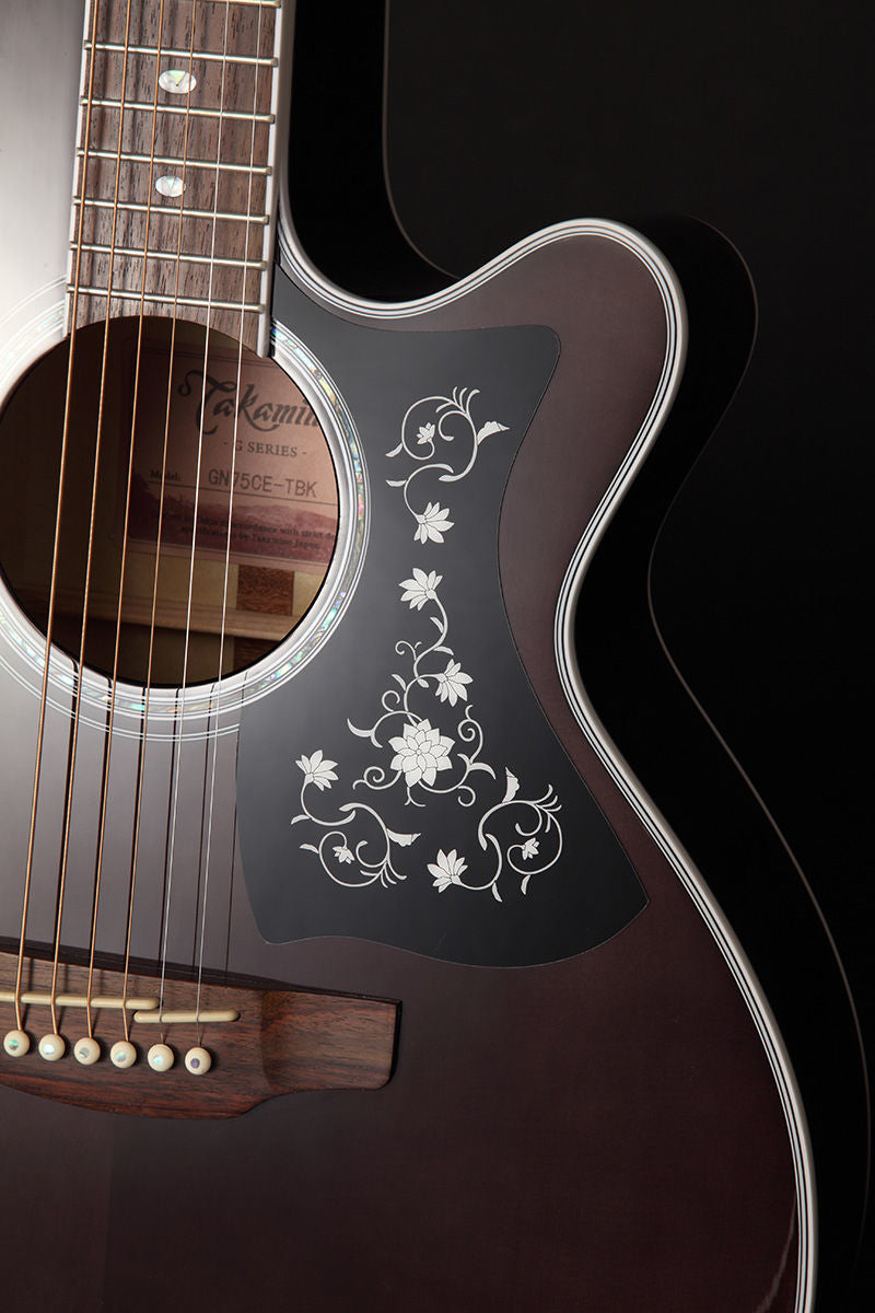 Takamine G70 Series NEX AC EL Guitar Cutaway Transparent Black