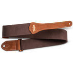 Taylor GS Mini 2 Guitar Strap - Cotton - Chocolate Brown