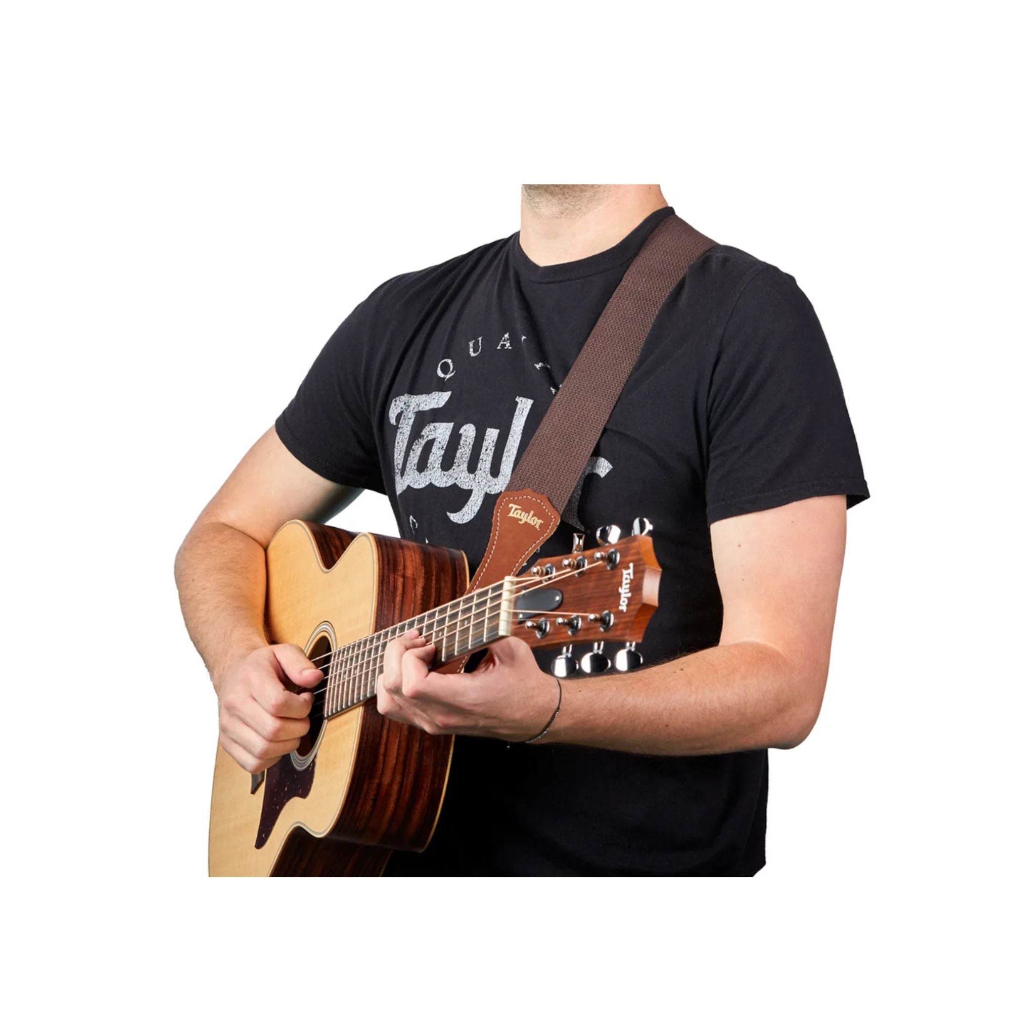 Taylor GS Mini 2 Guitar Strap - Cotton - Black